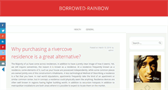 Desktop Screenshot of borrowed-rainbow.com